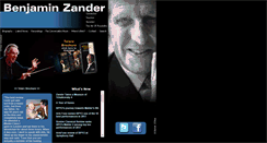 Desktop Screenshot of benjaminzander.com