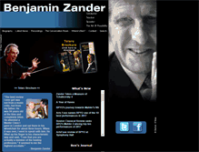 Tablet Screenshot of benjaminzander.com